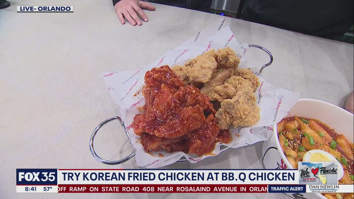 Try Korean fried chicken at BB.Q Chicken